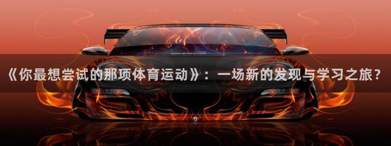 风速体育app下载官网最新版：《你最想尝试的那项体育运动》：一场新的发现与学习之旅？